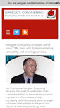 Mobile Screenshot of navigateconsulting.co.uk